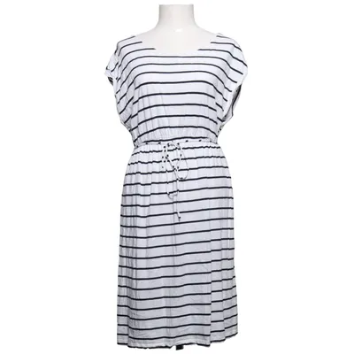 Jurk (Wit, Zwart) van H&M Mama Katoen, Modal