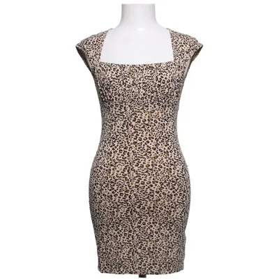 Dress (Beige, Brown, Black) from Topshop Elastane, Viscose