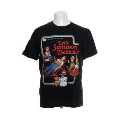 T-shirt (Black, Multicolored) from Gildan Softstyle Cotton