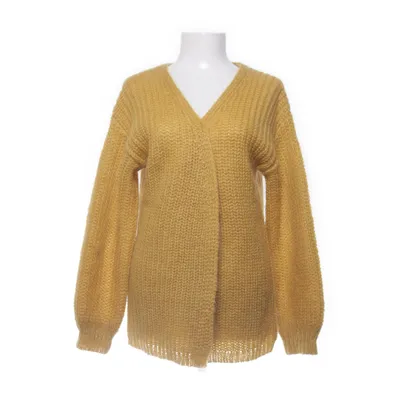 Cardigan (Jaune) de Lipa Acrylique, Laine de mouton, Mohair
