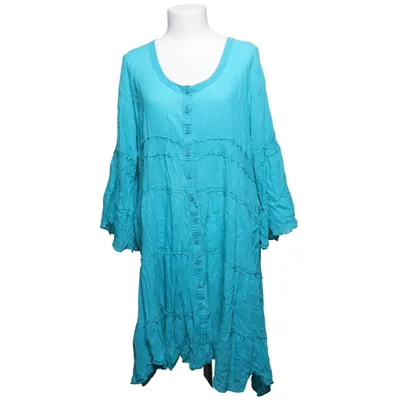 Kjole (Turkis) fra TurQuoise Bomuld