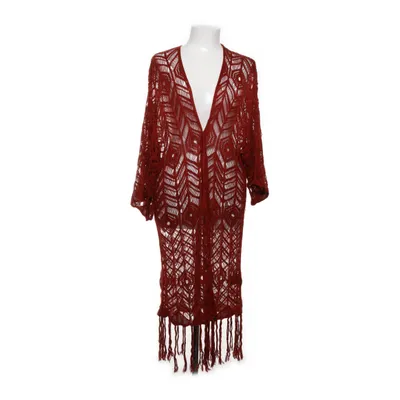 Strickjacke (Rot) von H&M Coachella Acryl, Viskose
