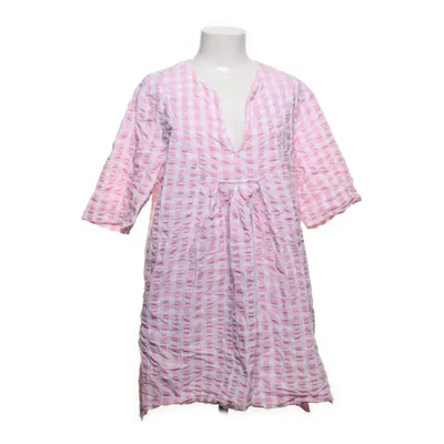 Klänning (Rosa, Vit) från Juna Bomull