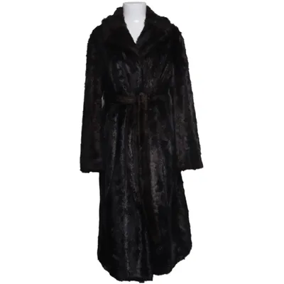 Coat (Brown) from H&M Trend Acrylic, Polyester, Viscose