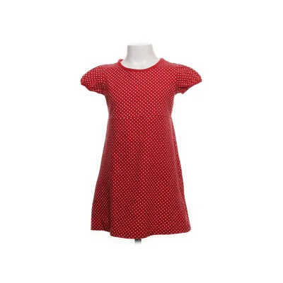Klänning (Röd, Vit) från Kids by Lindex Bomull, Elastan