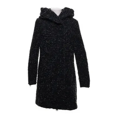 Vinterkappa (Svart, Vit) från VILA Clothes Polyester, Ull