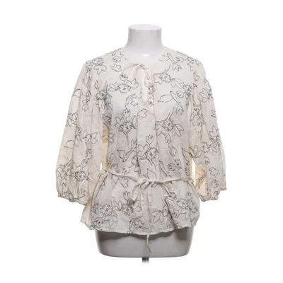 Blus (Vit, Flerfärgad) från Lindex x Joy Zandén Bomull