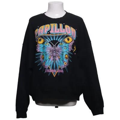 Sweatshirt (Black, Multicolored) from Stay Cotton, Recycled polyester