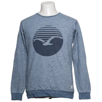 Sweatshirt (Gris, Bleu) de Cleptomanicx Coton
