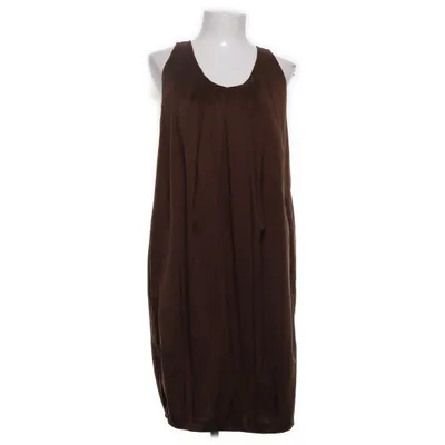 Dress (Brown) from Caractère Cotton, Polyester