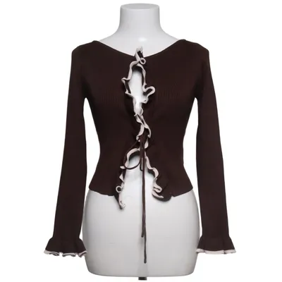 Cardigan (Marron) de GiorGia Viscose