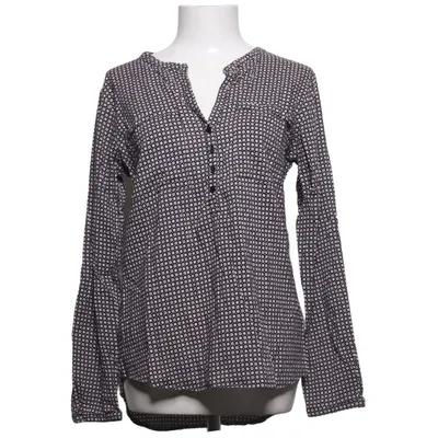 Blouse (Noir, Beige) de Tom Tailor Coton, Viscose