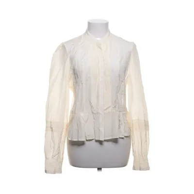 Blus (Vit) från H&M Conscious Collection Ekologisk bomull, Silke