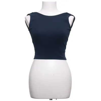 Haut (Bleu) de Stradivarius Coton, Élasthane