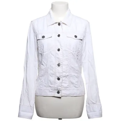 Denim jacket (White) from Eddie Bauer