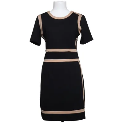 Jurk (Zwart, Beige) van Miusol Elastaan, Polyester, Viscose