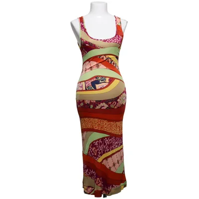 Maxi dress (Red, Yellow, Multicolored) from Etro Milano Viscose