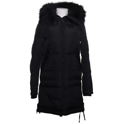 Down coat (Black) from Chelsea Down, Feather, Polyamide, Polyester
