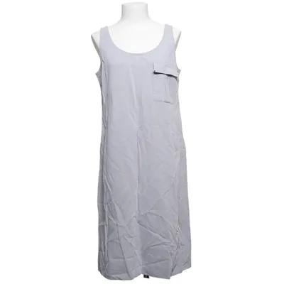Jurk (Grijs) van René Lezard Katoen, Viscose