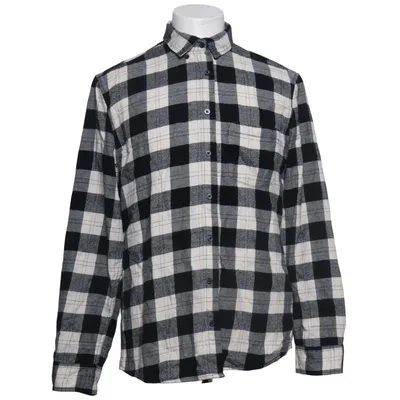 Chemise en flanelle (Noir, Blanc) de MR.F Coton
