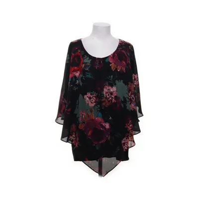 Topp (Svart, Flerfärgad) från Kriss Sweden Polyester, Viskos