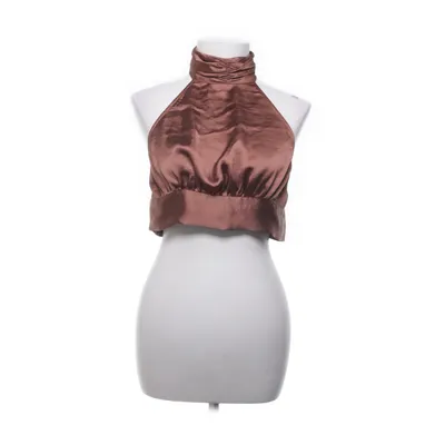 Halter neck top (Brown) from Bik Bok