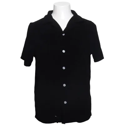 Korte mouwen shirt (Zwart) van Nikben Katoen, Polyester