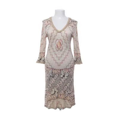 Dress (Beige, Multicolored) from Mucho Gusto Elastane, Viscose