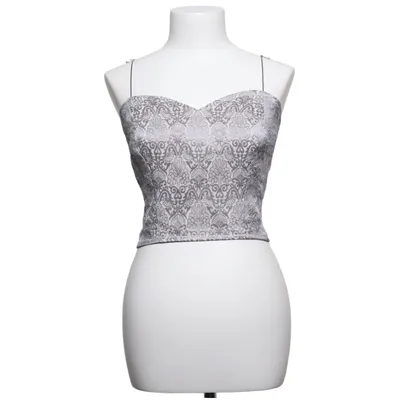Tube top (Gray, White) from Mohi