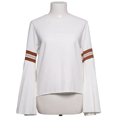 Blouse (Blanc, Marron) de Birgitte Herskind
