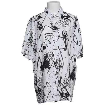 Korte mouwen shirt (Wit, Zwart) van Xside Viscose