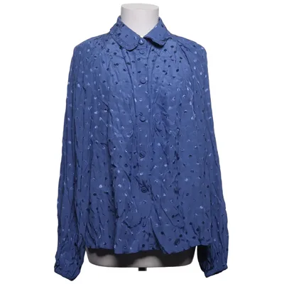 Bluse (Blå) fra Nümph Viscose