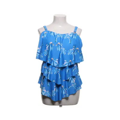 Zwemshirt (Blauw, Meerkleurig) Elastaan, Polyester