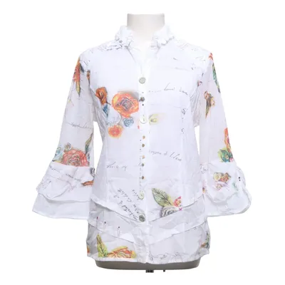 Blouse (Blanc, Multicolore) de Elisa Cavaletti