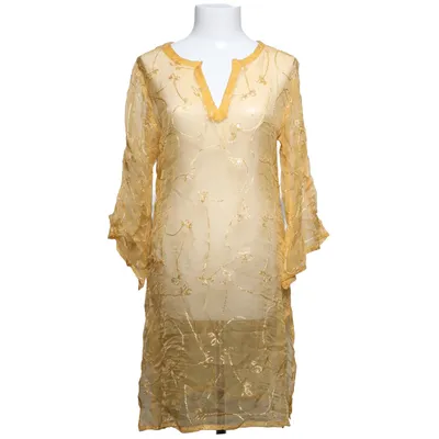 Beach dress (Yellow) Viscose