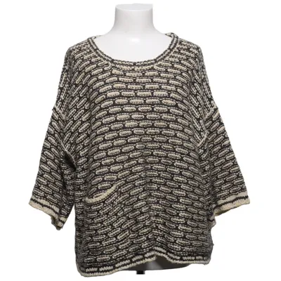 Sweater (Black, Beige) from Soft B by Intown Acrylic, Wool