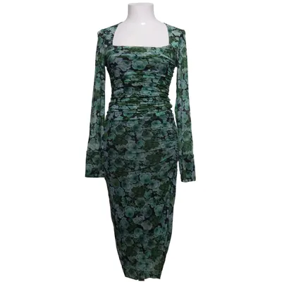 Jurk (Groen, Zwart, Wit) van Ganni Elastaan, Polyamide