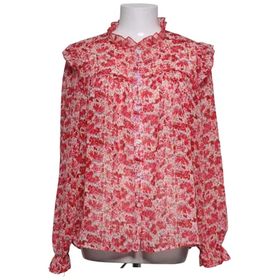 Blouse (Red, Multicolored) from Jubylee Viscose
