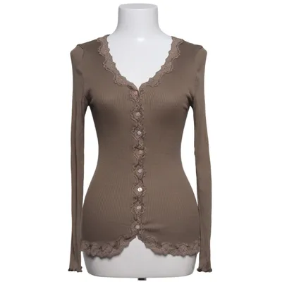 Cardigan (Brun) fra Rosemunde Bomuld, Silke