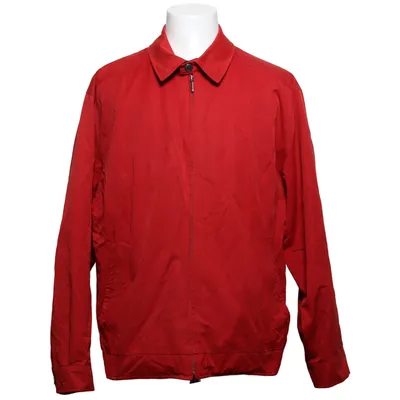 Jacket (Red) from Melka Cotton, Polyester, Polyurethane