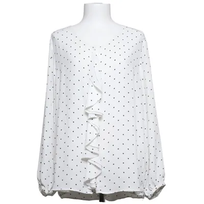 Blouse (Blanc, Noir) de H&M+ Polyester