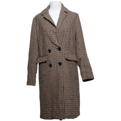 Mantel (Beige, Braun, Schwarz) von Qed London Acryl, Baumwolle, Nylon, Polyester, Viskose, Wolle