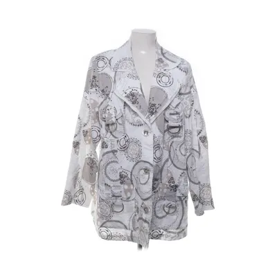 Blazer (Blanc, Multicolore) de Jean Marc Philippe Coton, Polyester, Viscose