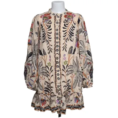 Dress (Beige, Black, Multicolored) from Farm Cotton, Viscose