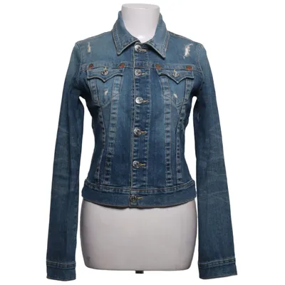 Denimjakke (Blå) fra True Religion Bomuld, Elastan