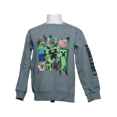 Collegetröja (Grå, Flerfärgad) från Minecraft Bomull