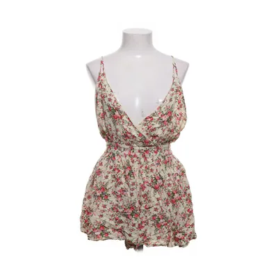 Strandklänning (Beige, Flerfärgad) från New Mode Bomull, Polyester