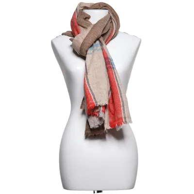 Scarf (Beige, Red, Multicolored) Cashmere