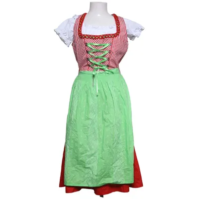 Dirndl (Rouge, Vert, Blanc) de Fuchs Trachtenmoden