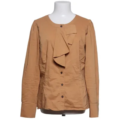 Blouse (Beige) from Bialcon Cotton, Elastane, Polyester